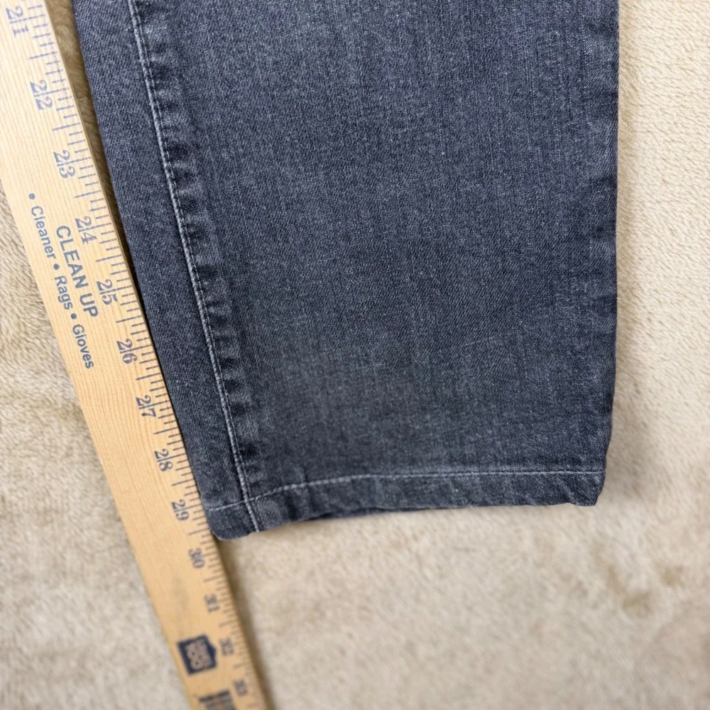 Levis 511 Slim Fit Jeans Mens 32x32 Grey Faded Black Denim 04511-2136